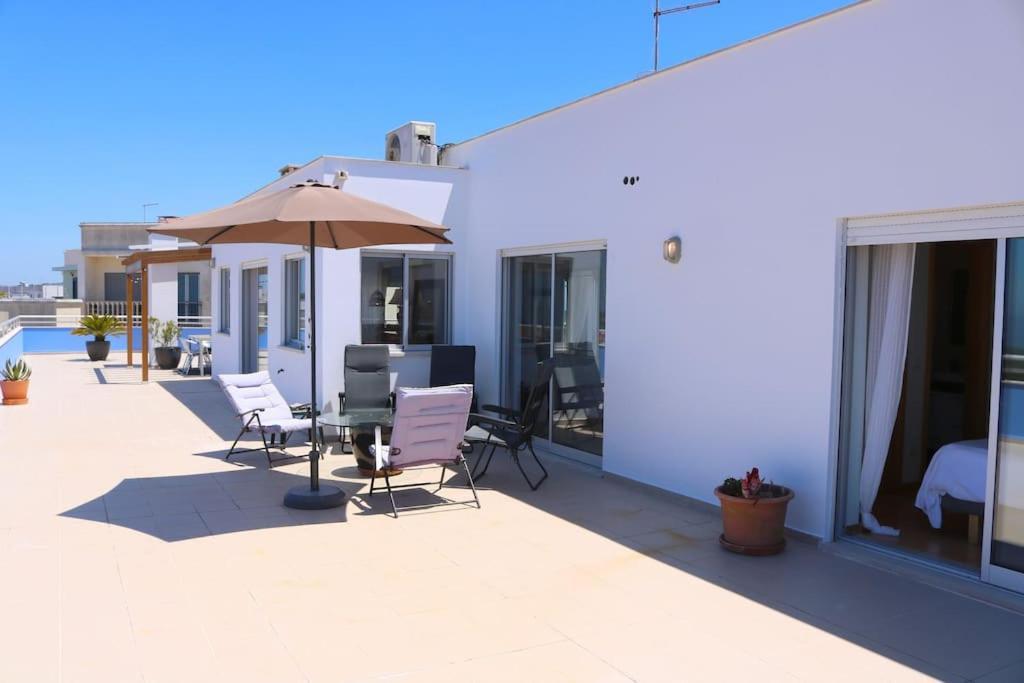 Sitio Penthouse - Big Terrace With Sea View & Bbq Villa Nazaré Eksteriør bilde