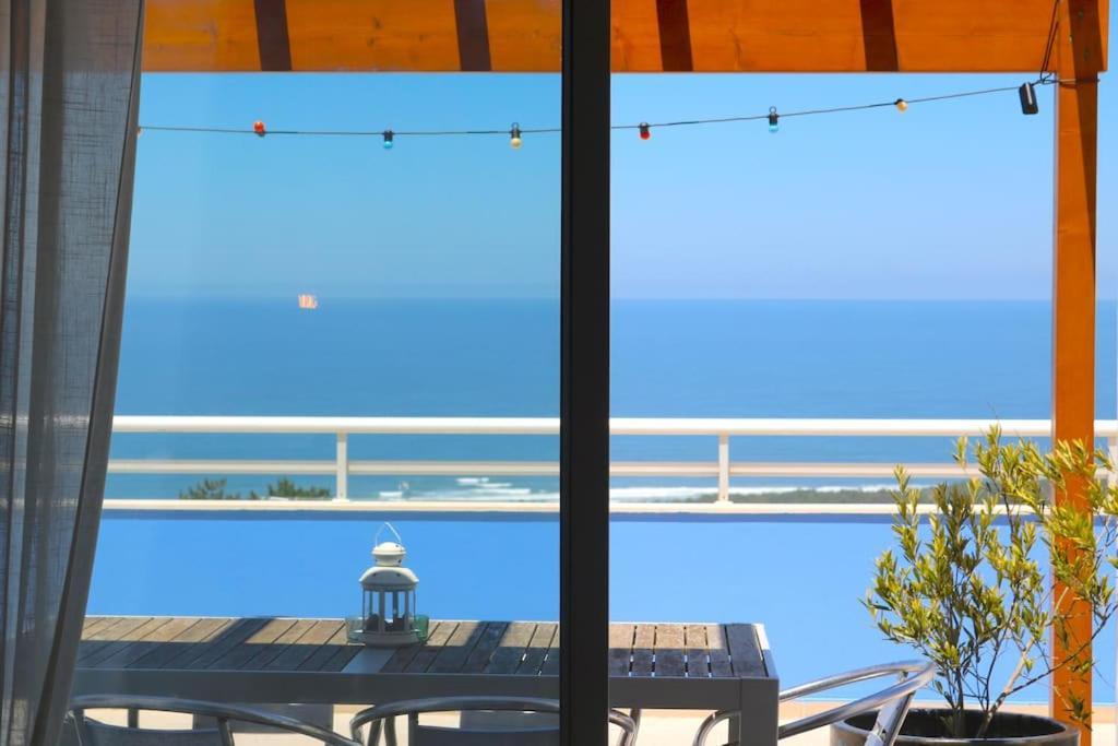 Sitio Penthouse - Big Terrace With Sea View & Bbq Villa Nazaré Eksteriør bilde