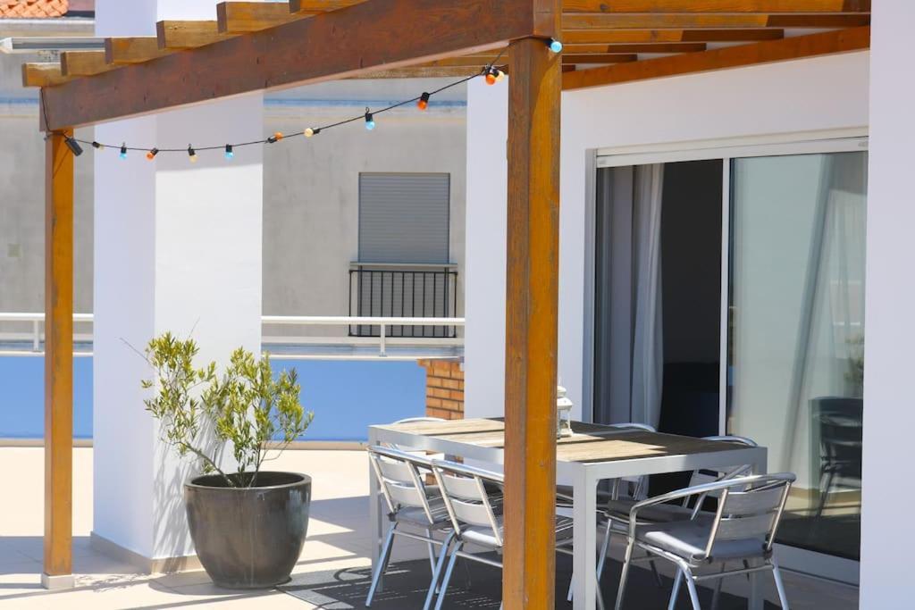 Sitio Penthouse - Big Terrace With Sea View & Bbq Villa Nazaré Eksteriør bilde