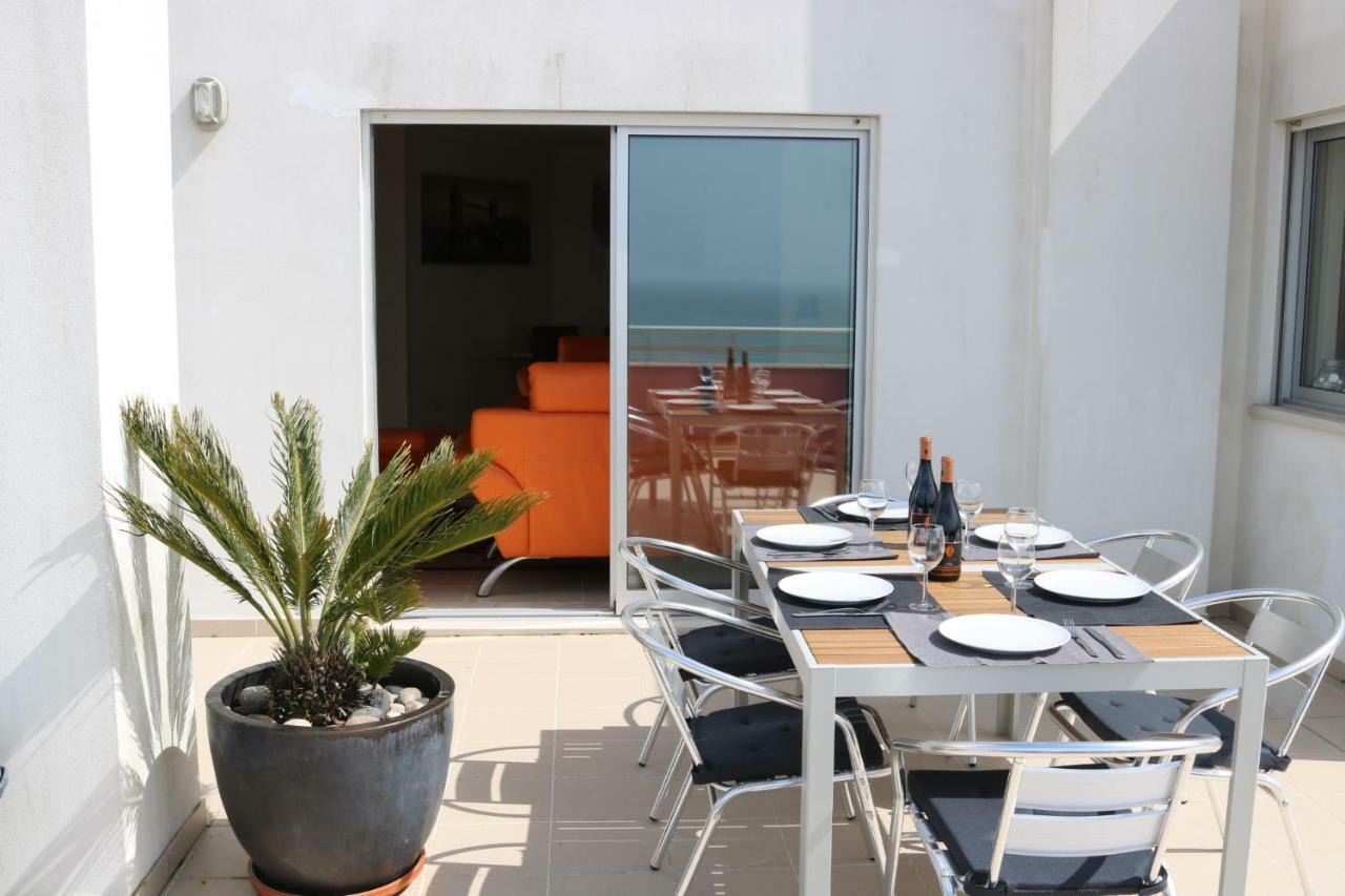Sitio Penthouse - Big Terrace With Sea View & Bbq Villa Nazaré Eksteriør bilde