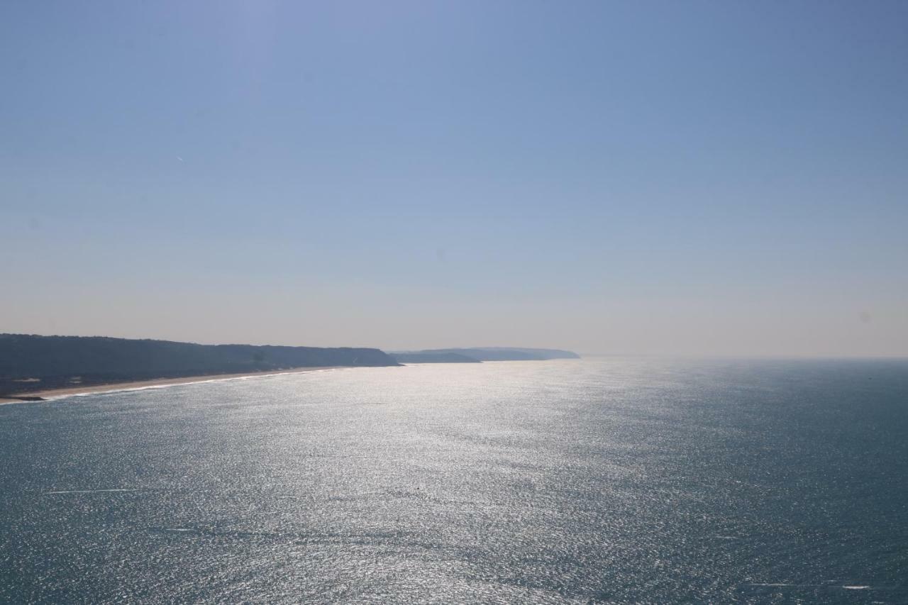 Sitio Penthouse - Big Terrace With Sea View & Bbq Villa Nazaré Eksteriør bilde