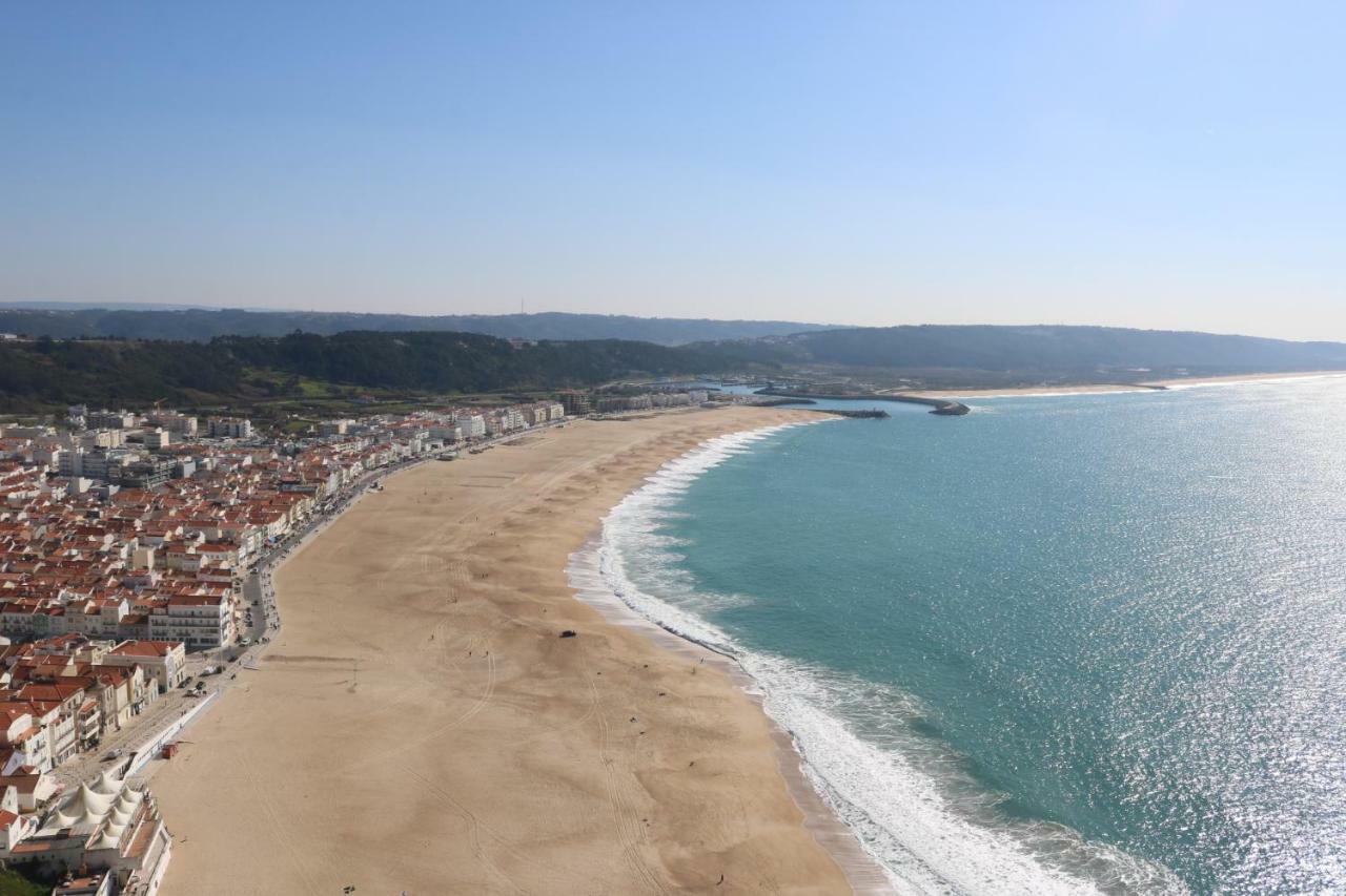 Sitio Penthouse - Big Terrace With Sea View & Bbq Villa Nazaré Eksteriør bilde