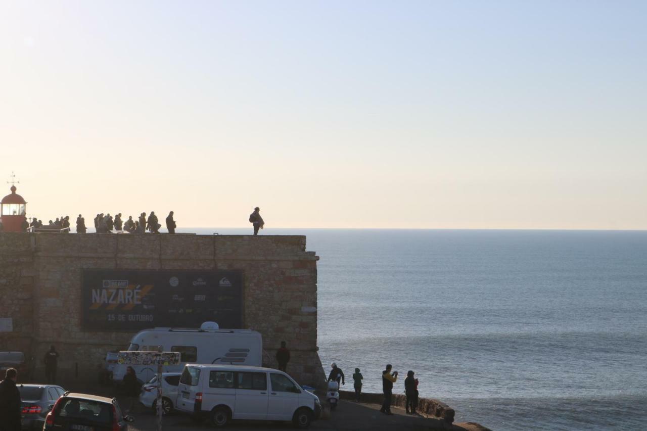 Sitio Penthouse - Big Terrace With Sea View & Bbq Villa Nazaré Eksteriør bilde
