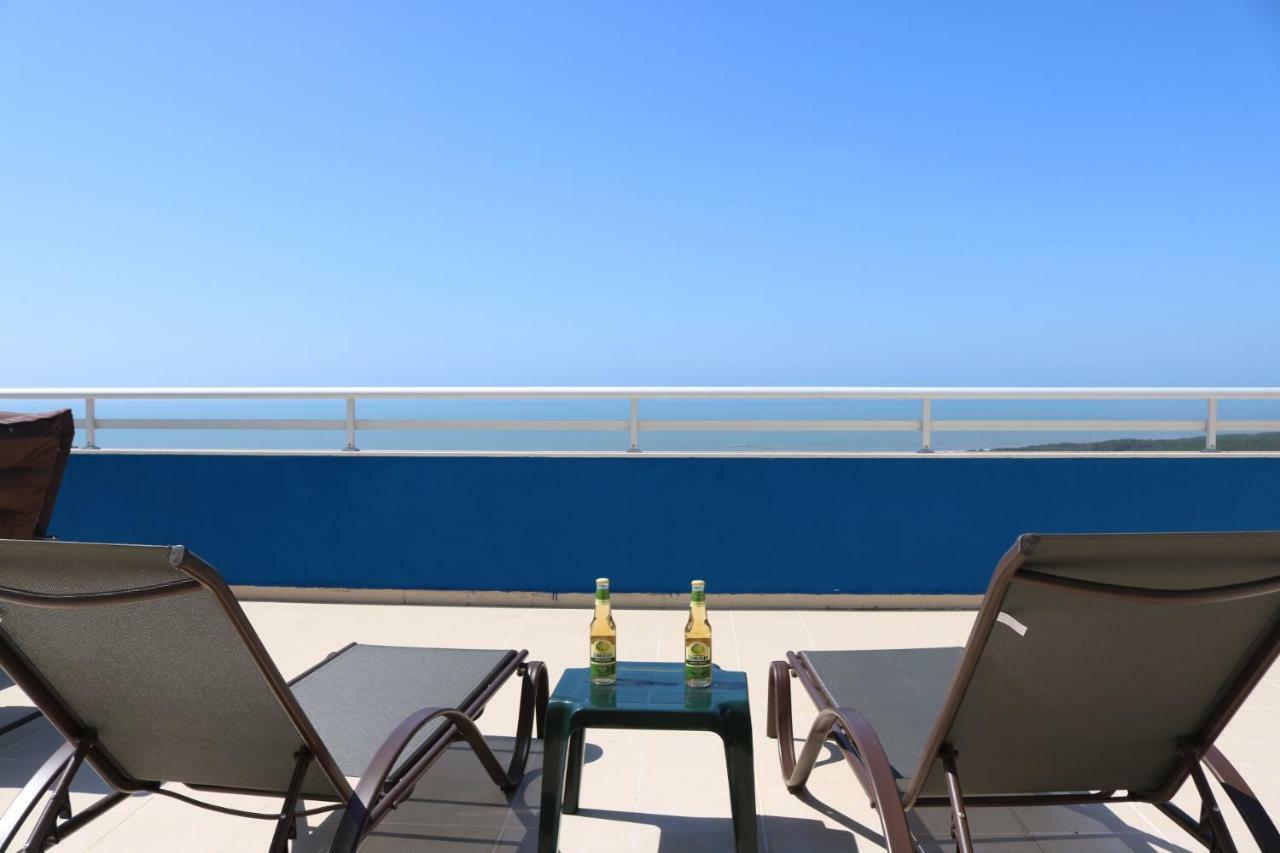 Sitio Penthouse - Big Terrace With Sea View & Bbq Villa Nazaré Eksteriør bilde