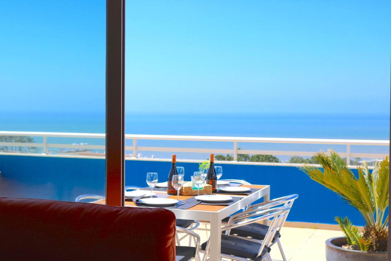Sitio Penthouse - Big Terrace With Sea View & Bbq Villa Nazaré Eksteriør bilde