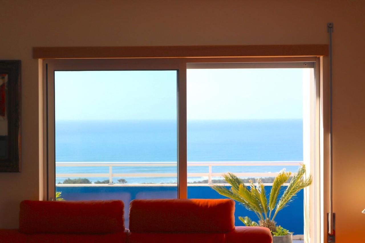 Sitio Penthouse - Big Terrace With Sea View & Bbq Villa Nazaré Eksteriør bilde